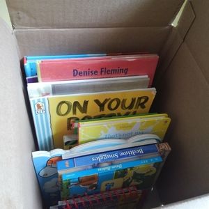 Box of young children's books